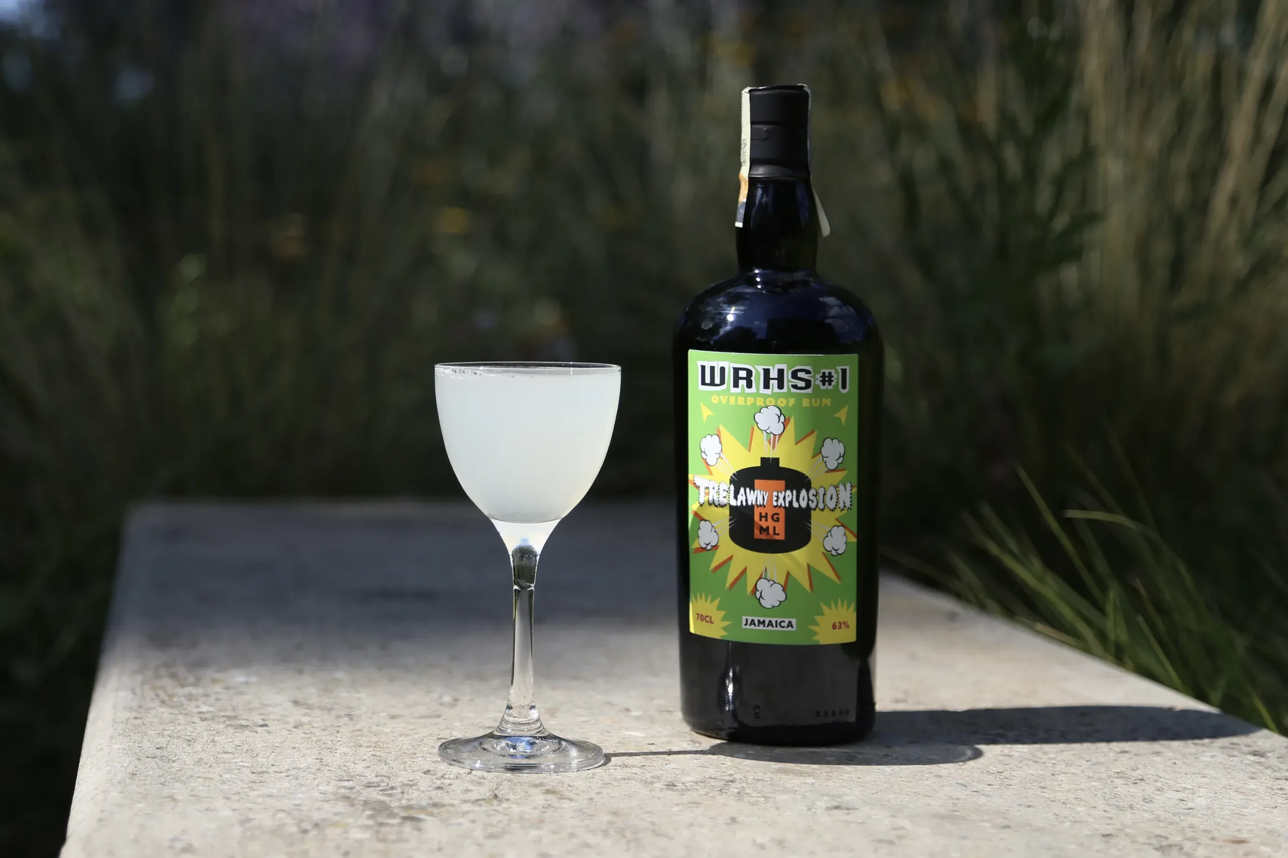 Trelawny Explosion and a Daiquiri outdoors